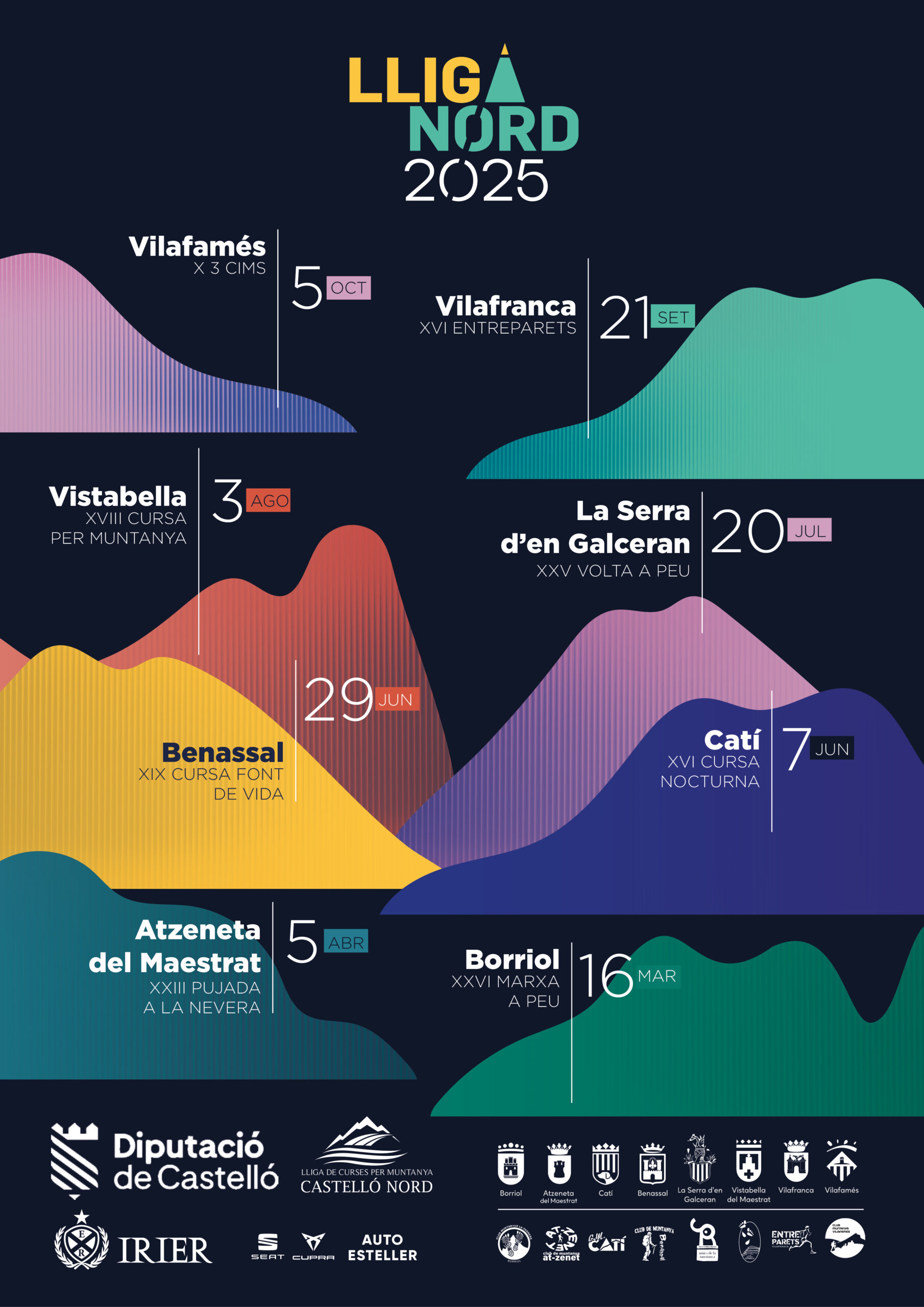 Cartell Lliga Nord 2025